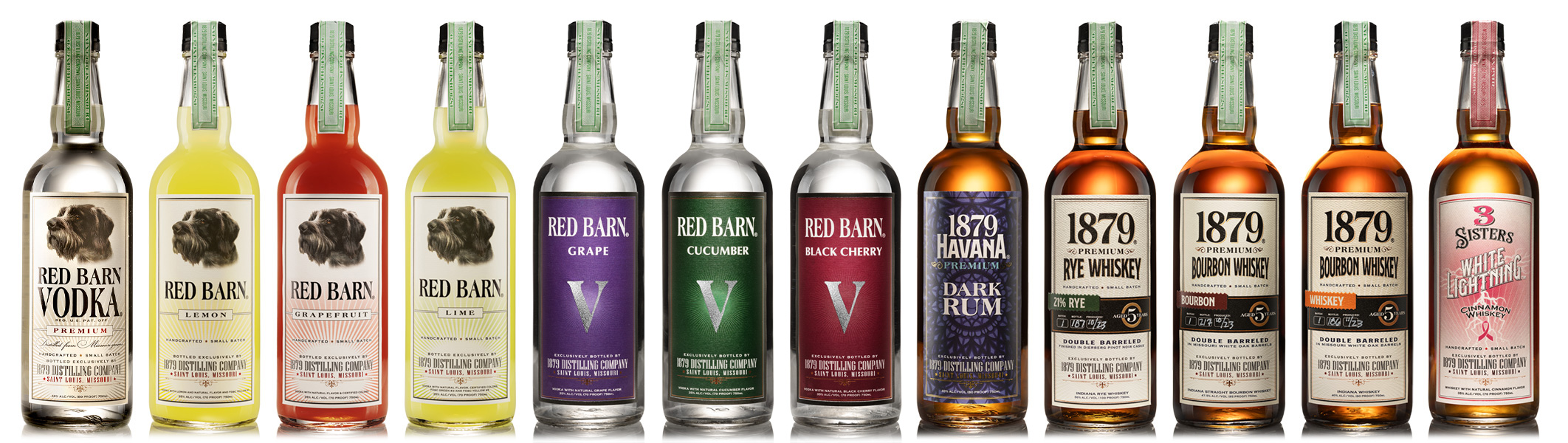 1879 Distilling Company Product Line